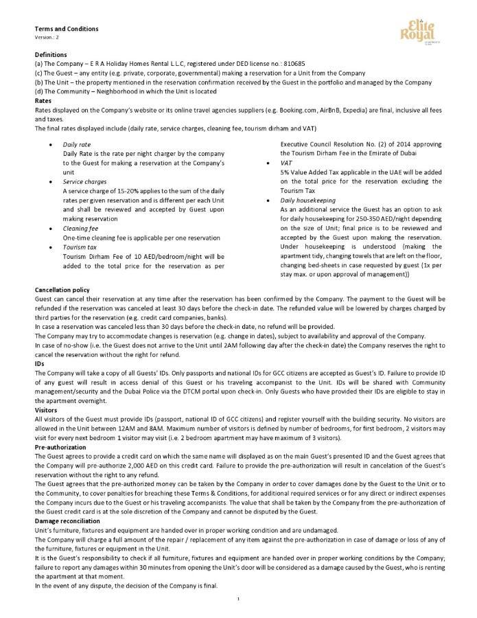 Elite Royal Apartment - Burj Residences T5 Platinum 迪拜 外观 照片